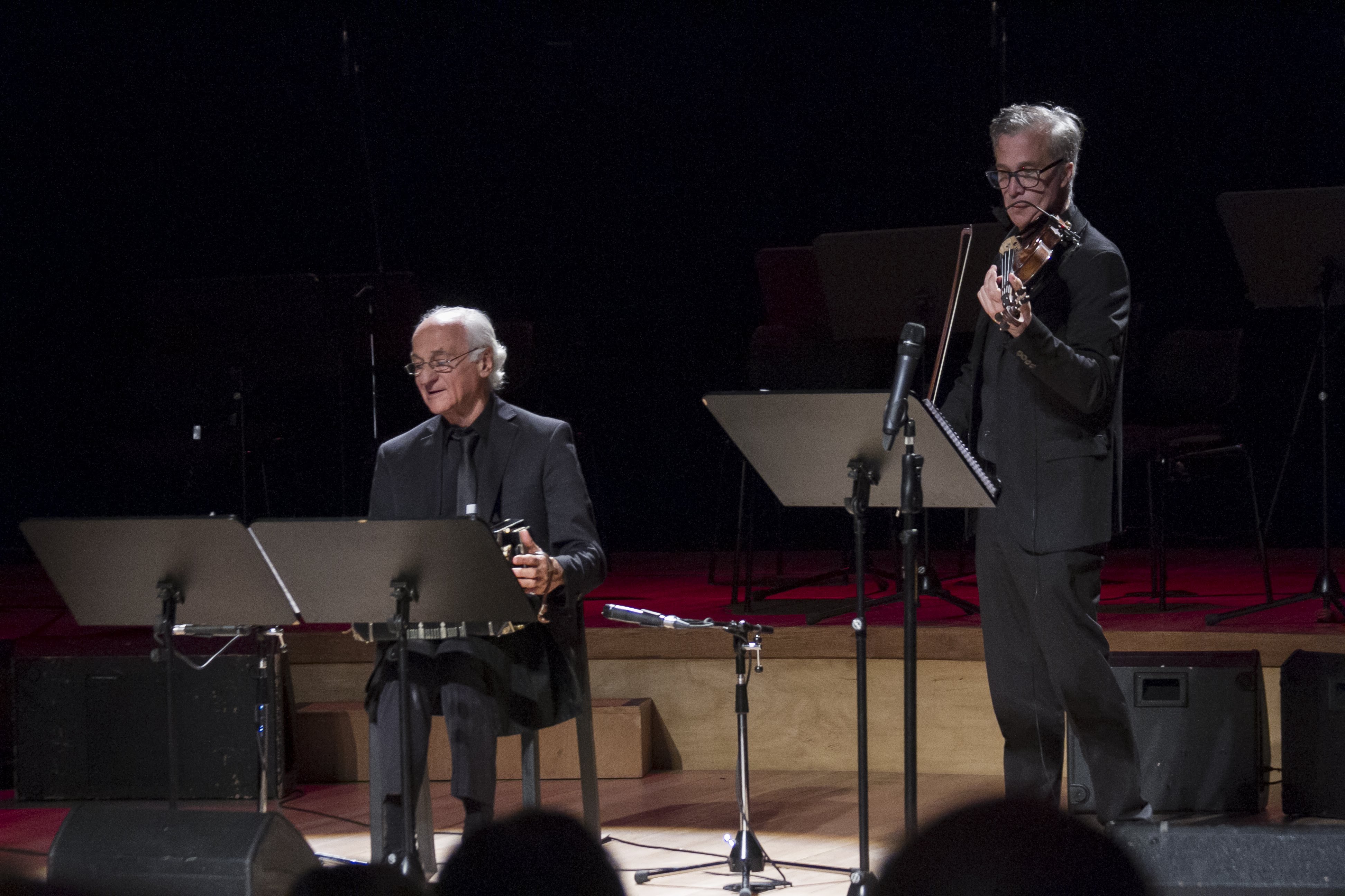 Pablo Agri con Néstor Marconi