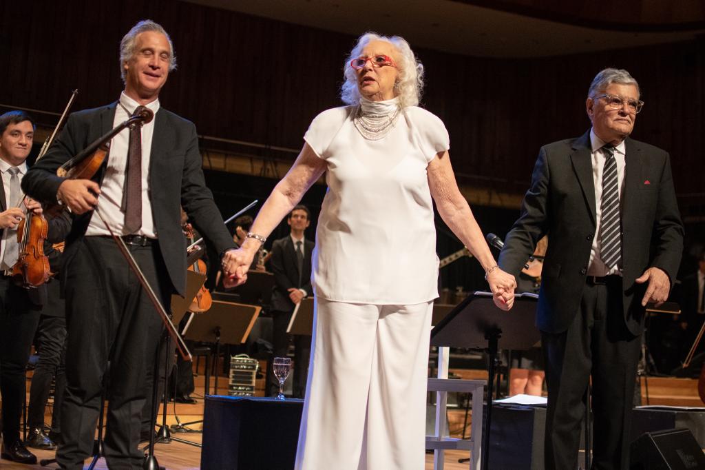 Pablo Agri con Susana Rinaldi